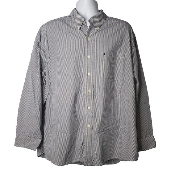 Izod Other - Izod Blue & White Button Down Shirt XXL